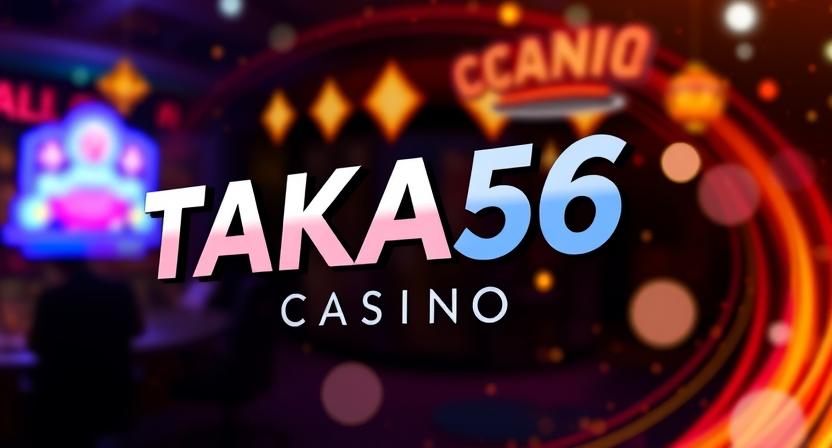 Variety of slot machines available on TAKA56